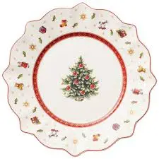 TOY'S DELIGHT PIATTO FRUTTA NATALE VILLEROY & BOCH