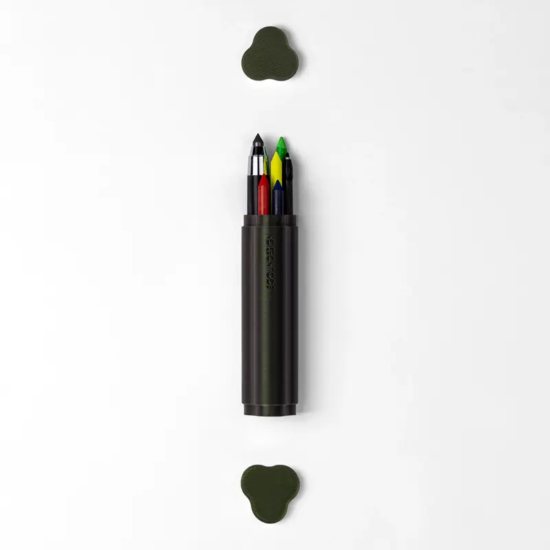 TRILOBYME - INCENSO - Astuccio atelier portatile a forma trilobata