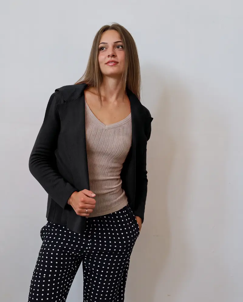 TUYOU 21.21 — Giacca di Maglia in Lana 140s — Botto Giuseppe, Maglificio Veneto, Made in Italy