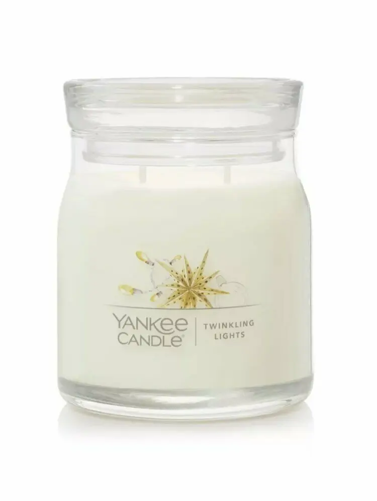 TWINKLING LIGHTS -Signature - Yankee Candle- Giara Media - NATALE