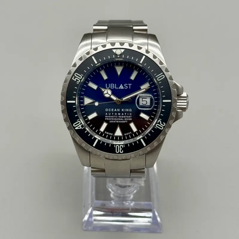 Ublast Ocean King UBOK45200BBU orologio da polso acciaio automatico 2020 ca