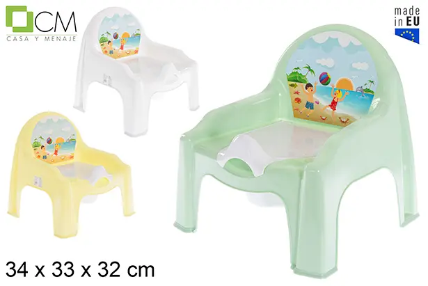 VASINO PER BAMBINI CON DISEGNO INFANTILE DAI COLORI TENUI
