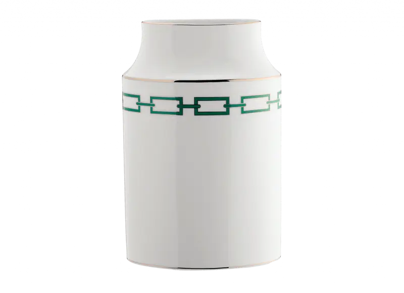 Vaso Catene Smeraldo Richard Ginori｜L’Egizia regali