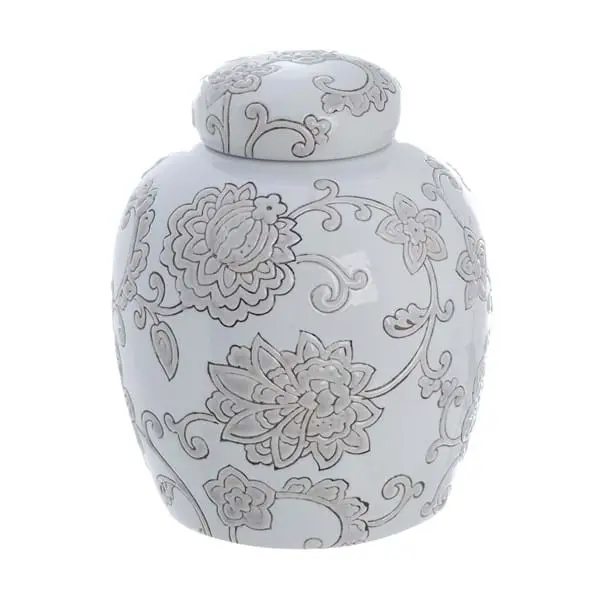 VASO DECORATIVO C COPERCHIO