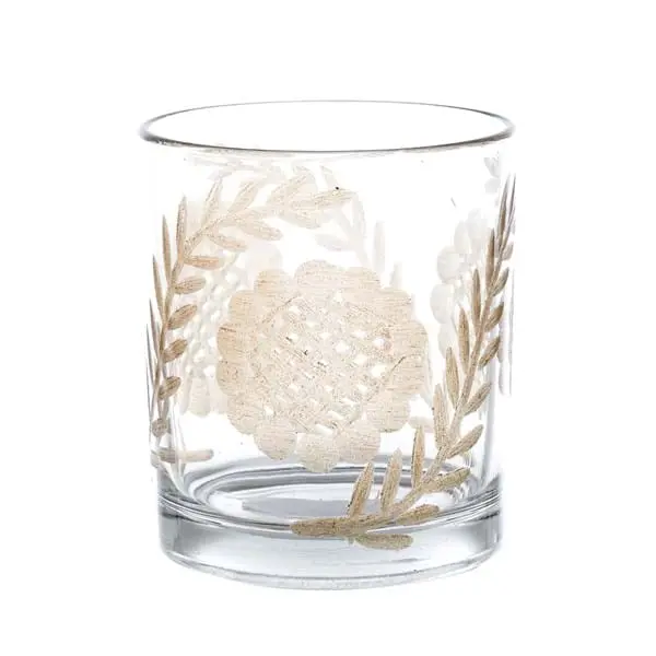 VASO DECORATIVO PORTA CANDELA