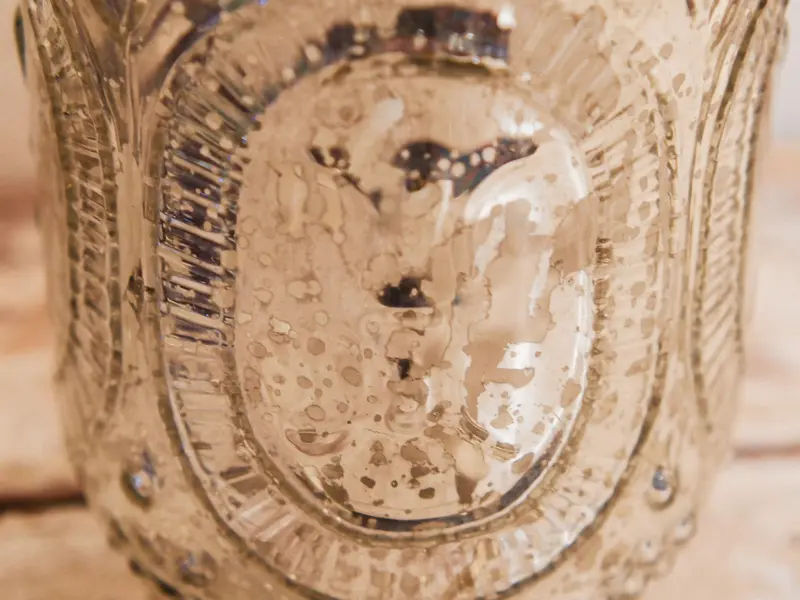 Vaso Decorato Vetro cod.VV2