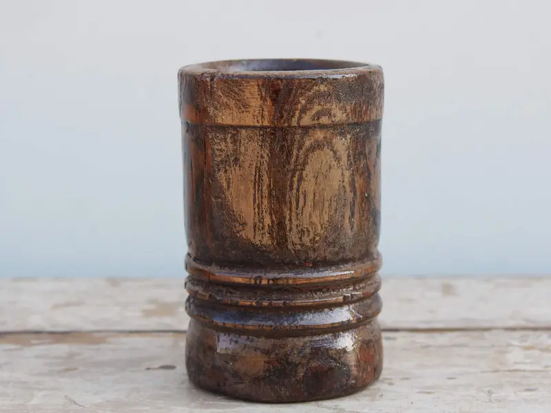 Vaso in legno       cod.VID115