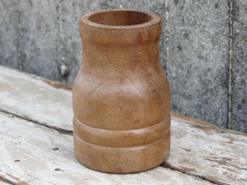 Vaso in legno    cod.VID116