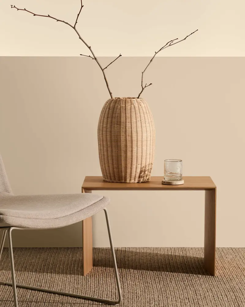 Vaso in rattan Zilna 40 cm