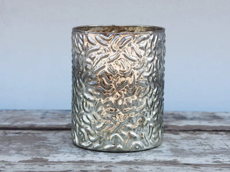 Vaso in vetro decorato cod.VAS23