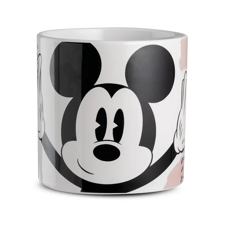Vaso Mickey Mouse Tortora Enjoy 12x12 Cm