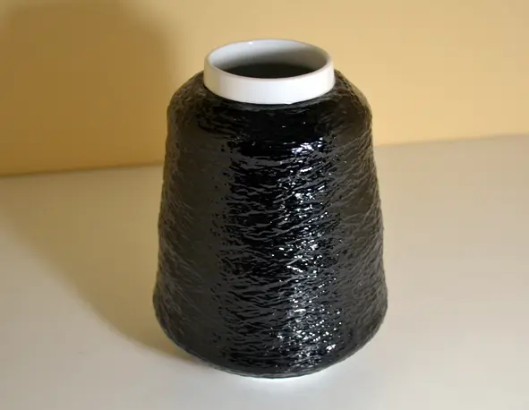 Vaso nero Mohair Richard Ginori Missoni Home｜L’Egizia regali