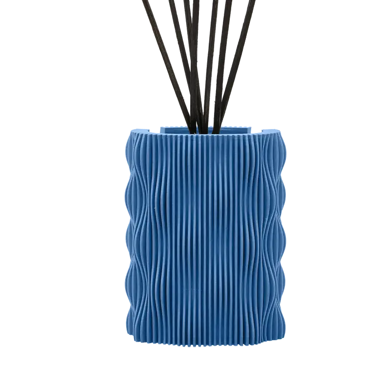 Vaso porta ricarica da 200 ml – Blu Navy (Senza Profumo)