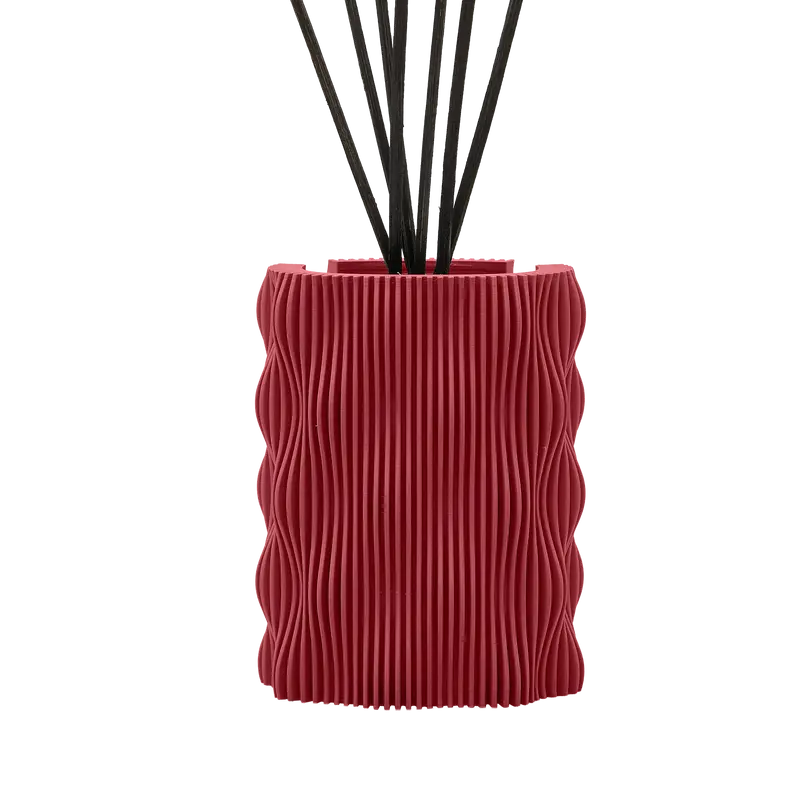 Vaso porta ricarica da 200 ml – Bordeaux (Senza Profumo)
