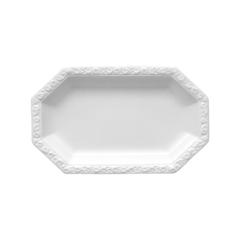 VASSOIO FONDO BIANCO OTTAGONALE CM.28 " MARIA WEISS" ROSENTHAL