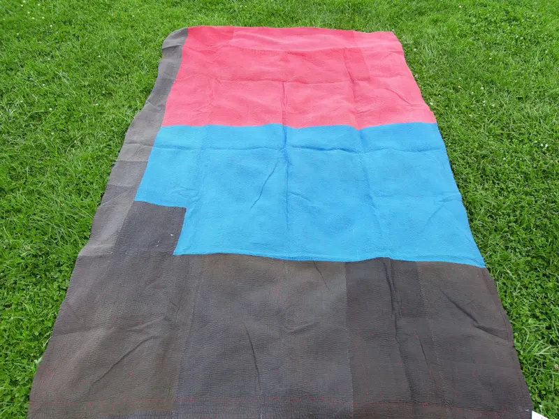 Vecchio tessuto Indiano patchwork   cod.M2804