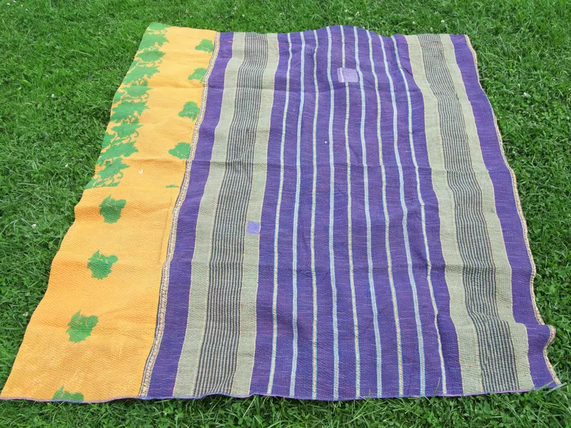 Vecchio tessuto Indiano patchwork   cod.M2805