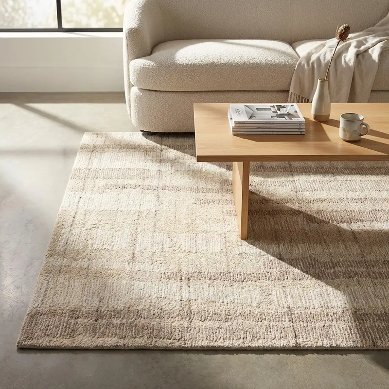 Velasco - tappeto in lana beige 120x180