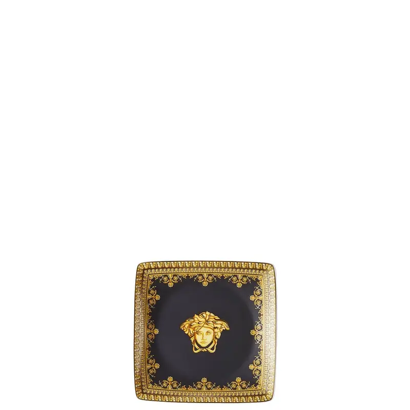 Versace Baroque Nero coppetta quadrata 12 cm|L’Egizia regali