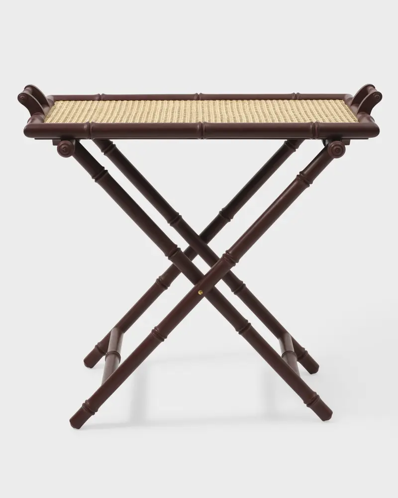 Vienna Folding Tray Table Brown, Large