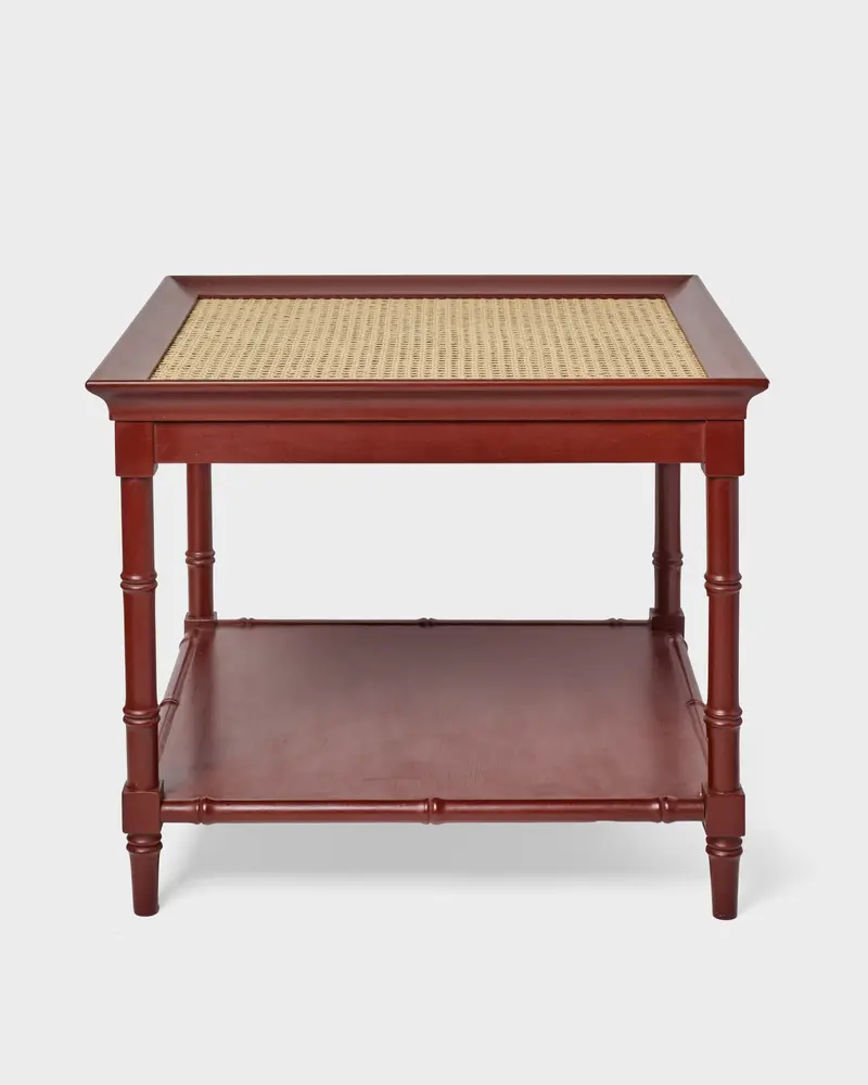 Vienna Side table Burgundy