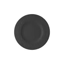 VILLEROY & BOCH - LINEA MANUFACTURE ROCK Piatto Dessert Nero 22cm