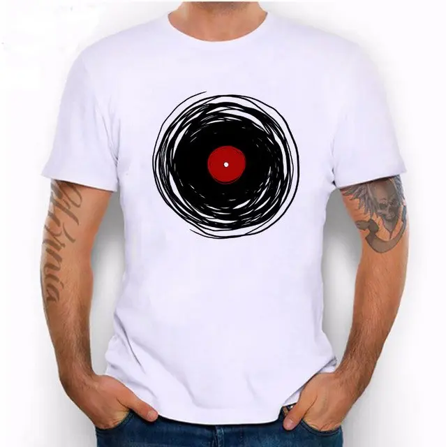 "VinylDisc" - maglietta disco in vinile - IN ESCLUSIVA