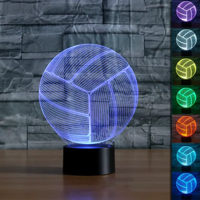 "VolleyLight" - Lampada 3D Pallavolo - EDIZIONE LIMITATA