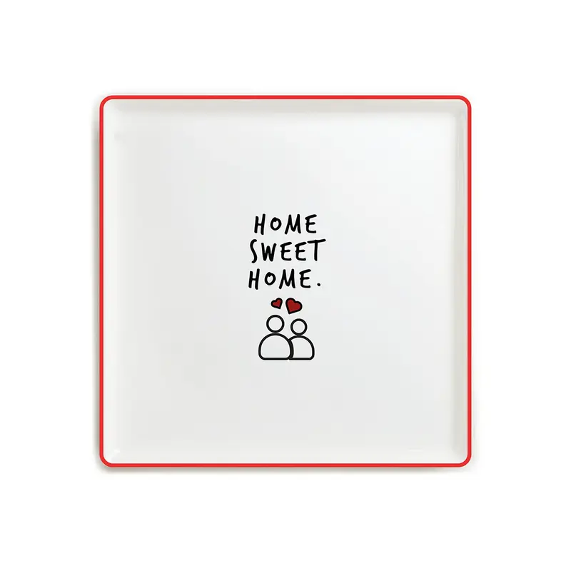 Vuotatasche Smile Home Sweet Home cm19x19