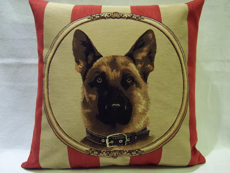 WALLPAPER GERMAN SHEPHERD  PILLOW TAPESTRY