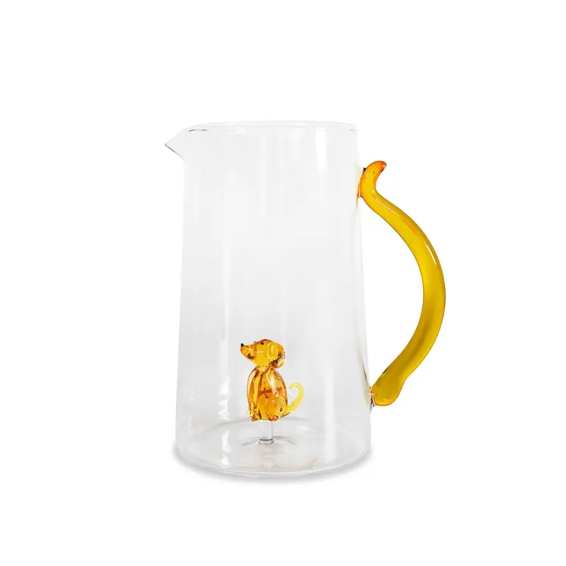 WD LIFE STYLE - MONTEREY LINE CARAFFA IN VETRO DECORO CANE