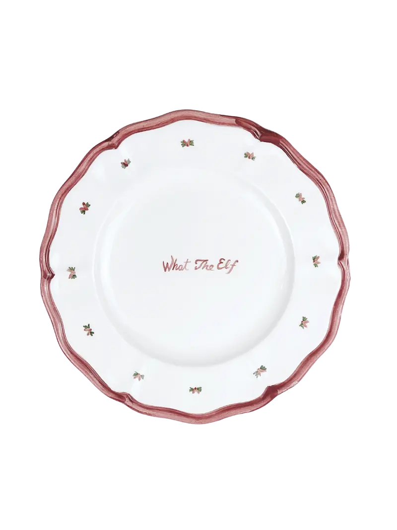 “Whant the Elf” Plate