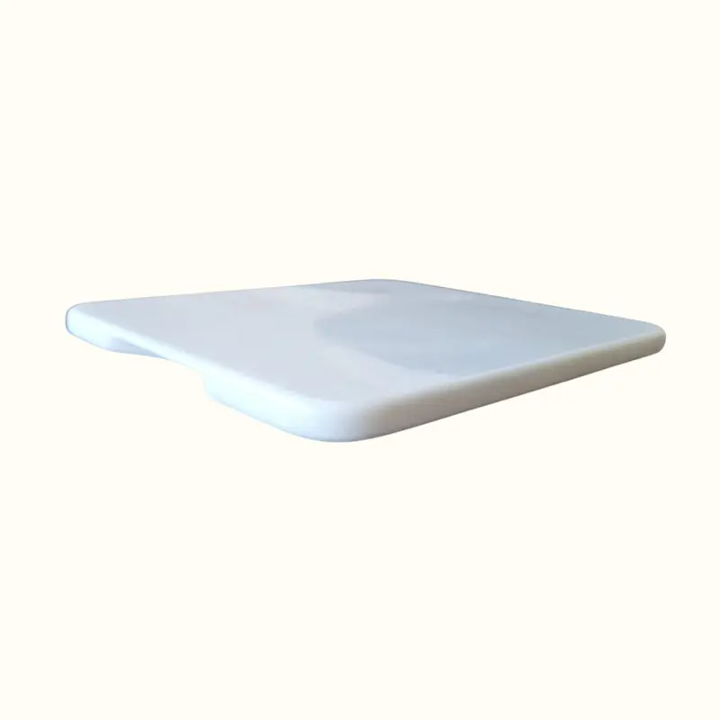 White Marble Cutting Board with Side Notches 30.5×20.3 cm
