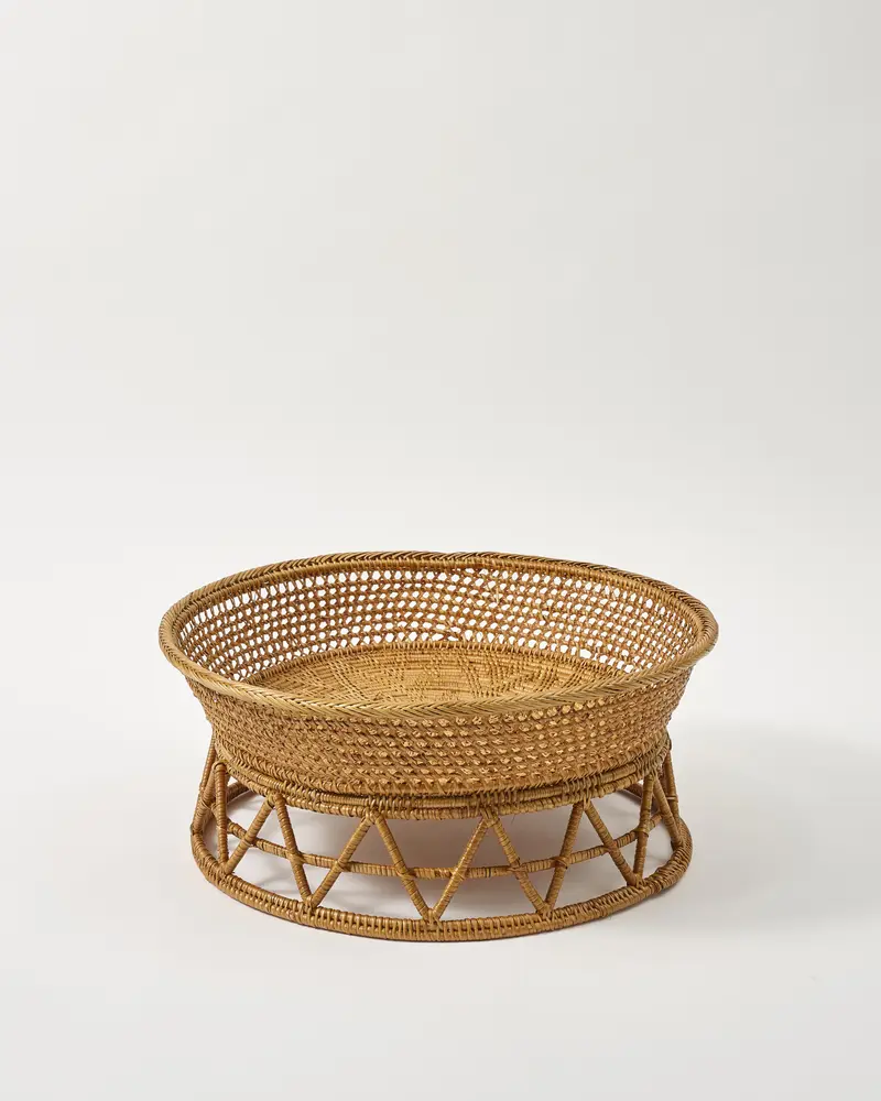 Woven Natural Breakfast Tray, Small
