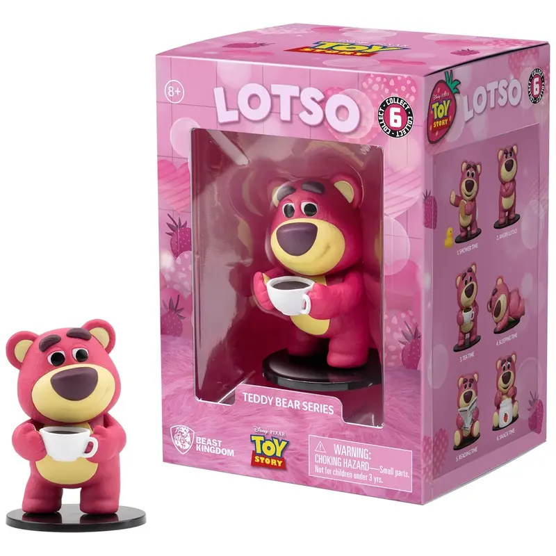 YUME HERO BOX LOTSO TEDDY BEAR SERIES MINI FIGURES 8CM