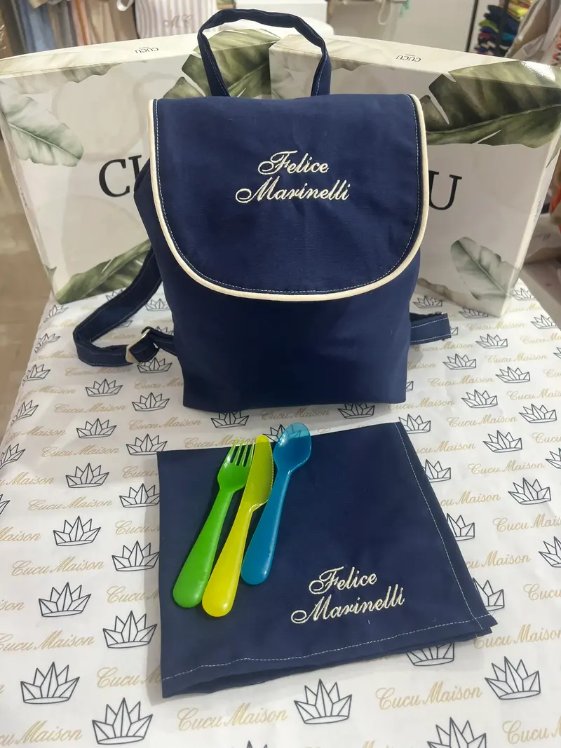 ZAINETTO+TOVAGLIETTA RICAMO PERSONALIZZATO