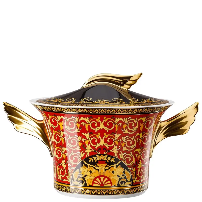 Zuppiera Medusa Rosso Versace｜L’Egizia regali